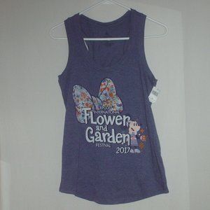 Disney Parks Flower & Garden Festival 2017 ladies tank top - New w/ tag - medium